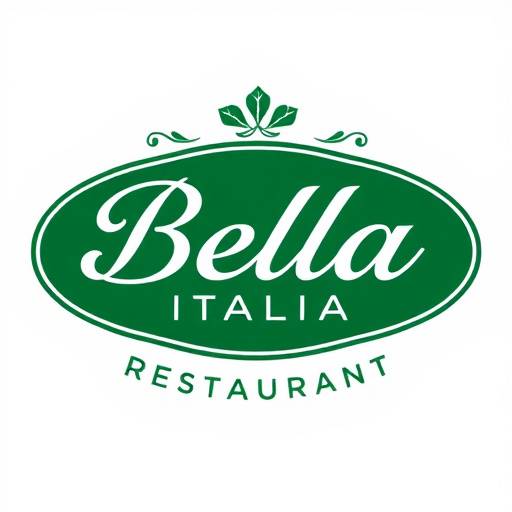 Logo del Ristorante Bella Italia con testo alternativo per una descrizione accurata.