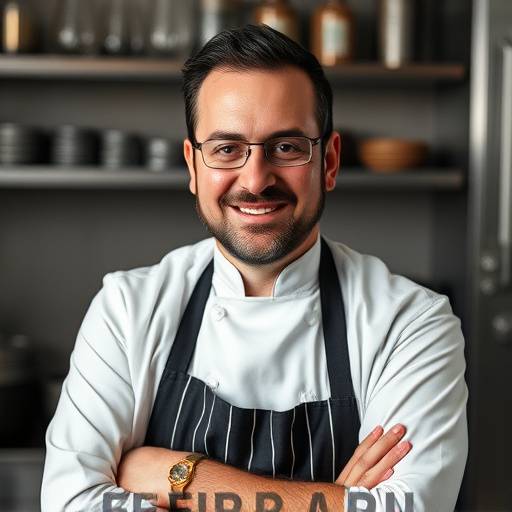 Ritratto dello Chef Marco Ferrari